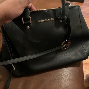 A used Michael kor bag